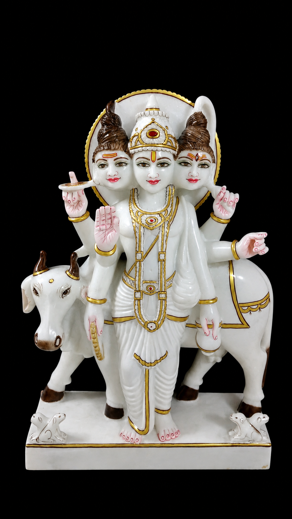 Dattatreya marble statue by Bhura Murti Art