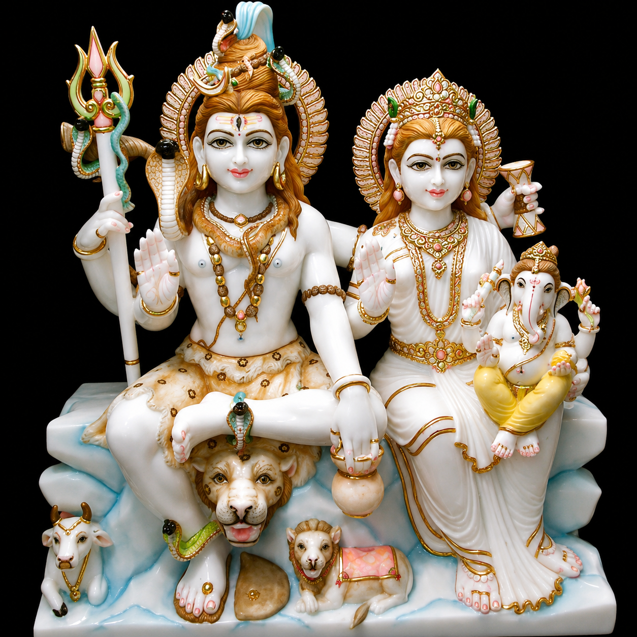 Shiv Parvati Statue