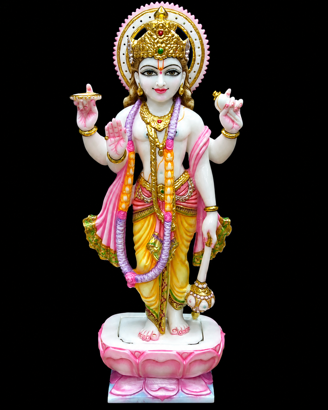 Vishnu Laxmi statue by Bhura Murti Art