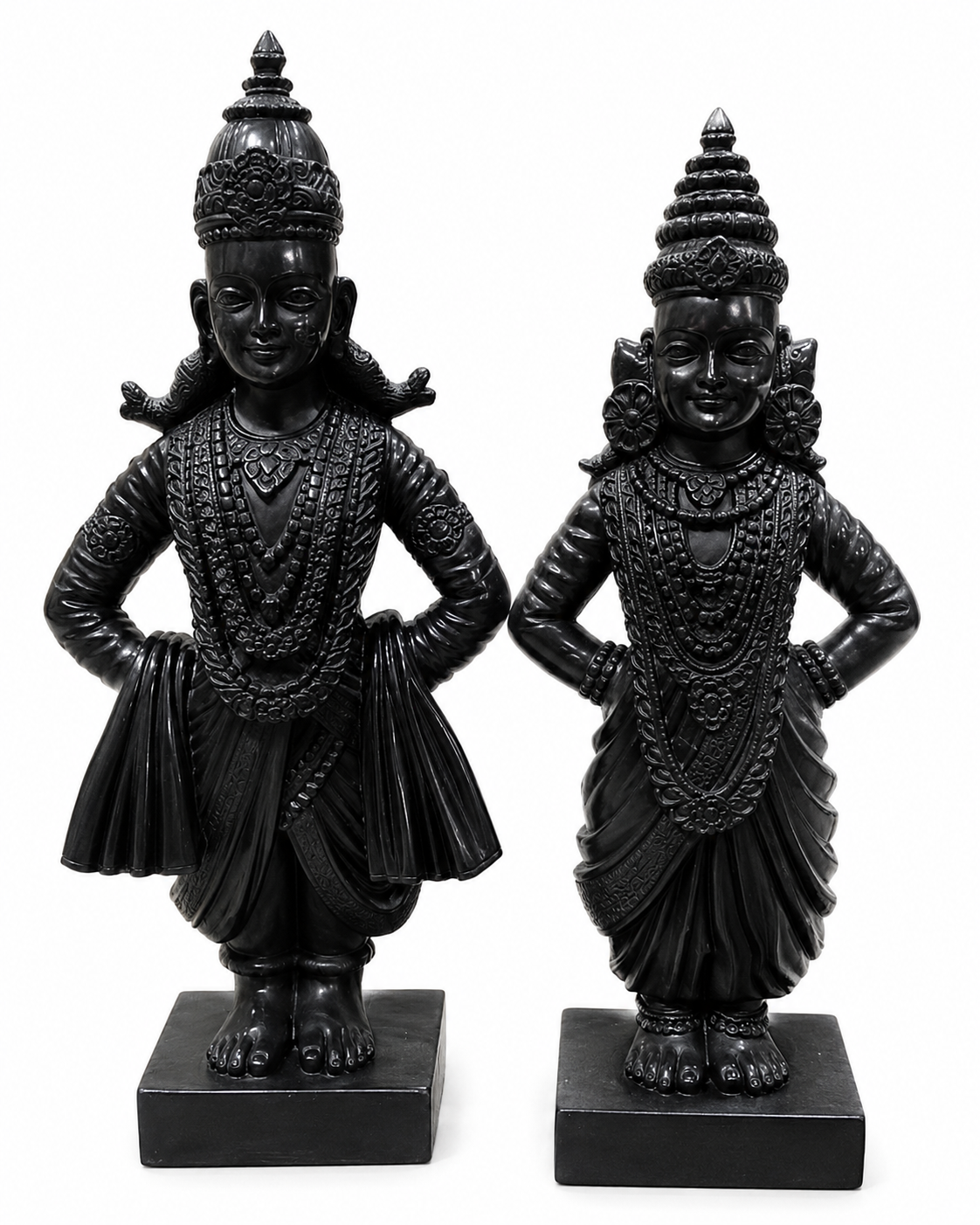 Vitthal Rukmini statue by Bhura Murti Art