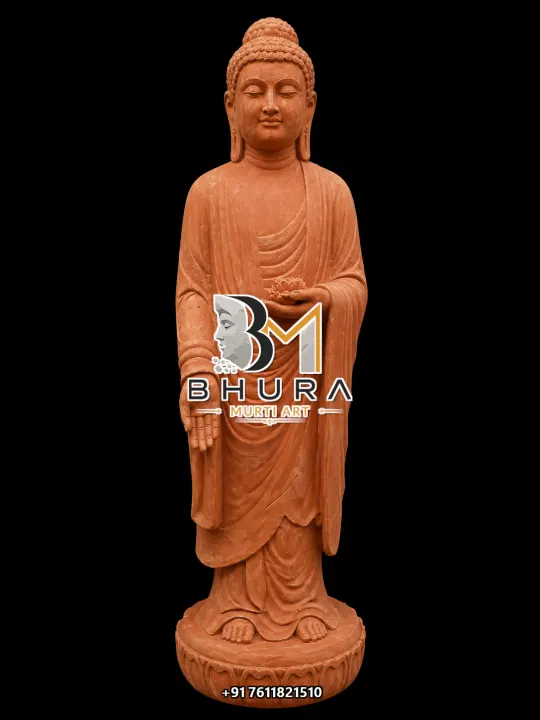 Sandstone Buddha Garden Statue Collection handcrafted statue
