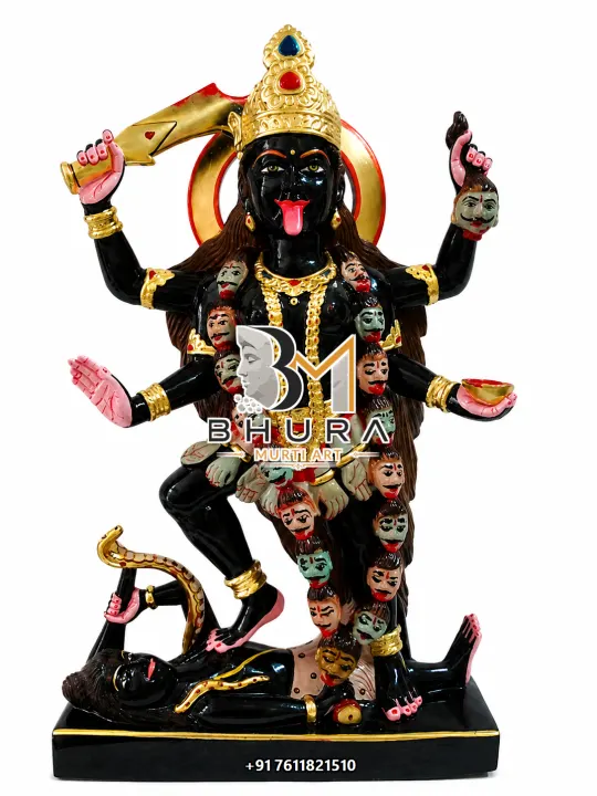 Kali Maa Shiva Shakti Statue Collection handcrafted statue