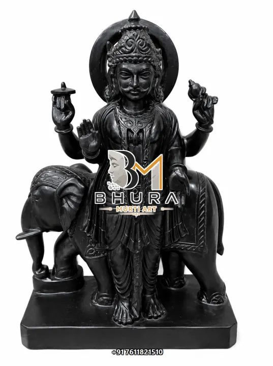 Temple-Style Navgraha Marble Statue Collection handcrafted statue