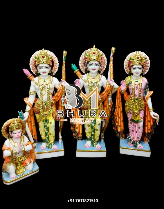 Sacred Ram Sita Laxman Hanuman Statue Collection handcrafted statue