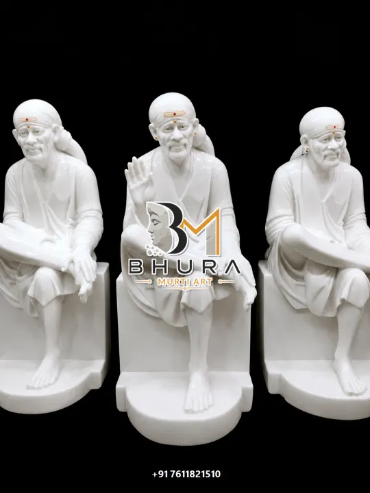 Divine Shirdi Sai Baba Hand-Painted Idol Collection handcrafted statue