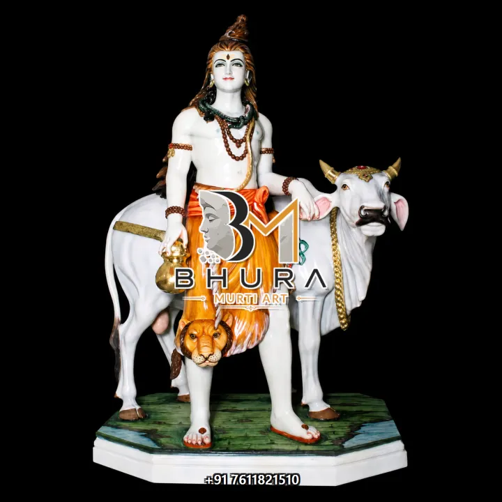 Divine Shiv Shankar Marble Statue Collection handcrafted statue