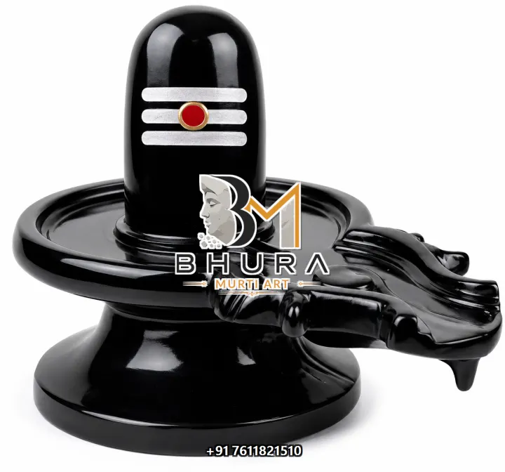 Hand-Painted Shivlingam Statue Collection handcrafted statue