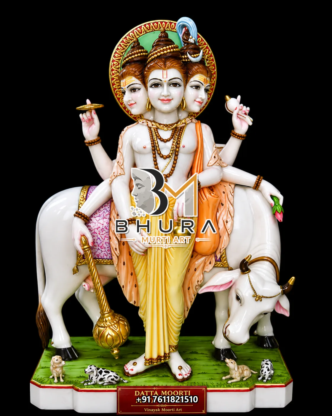 Dattatreya Orange Yellow Royal Variant Collection - design variant 3