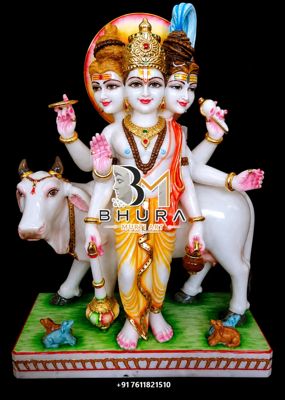 Dattatreya Orange Yellow Royal Variant Collection - design variant 5
