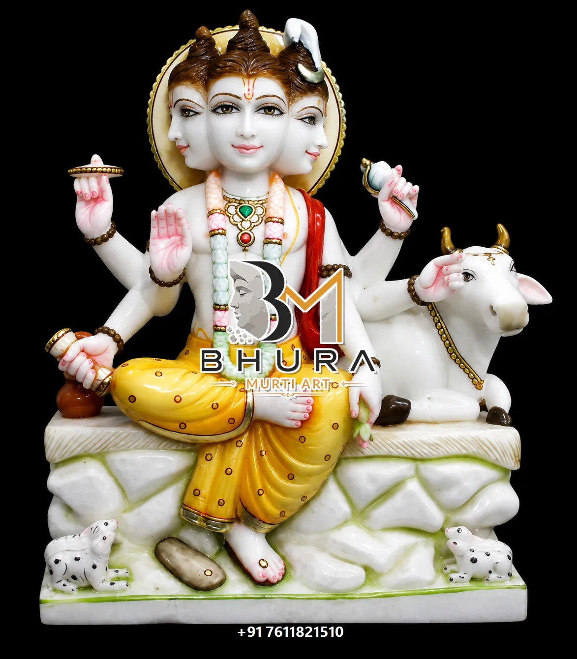 Dattatreya Golden Dhoti Divine Variant Collection - design variant 3