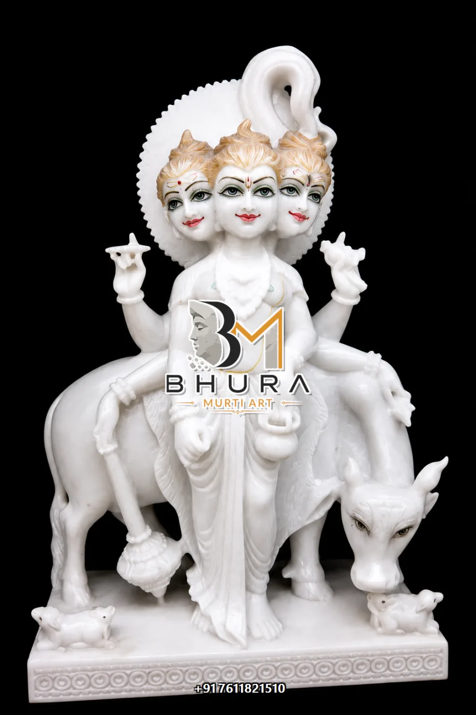 Dattatreya Shwet Marble Classic Collection - design variant 4