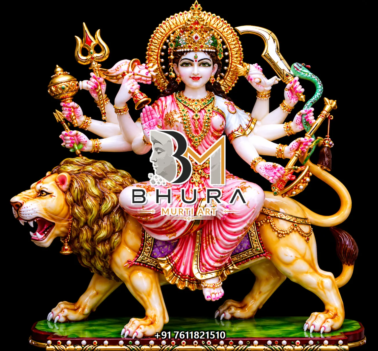 Durga Maa Mahashakti Tiger Variant Collection - design variant 2