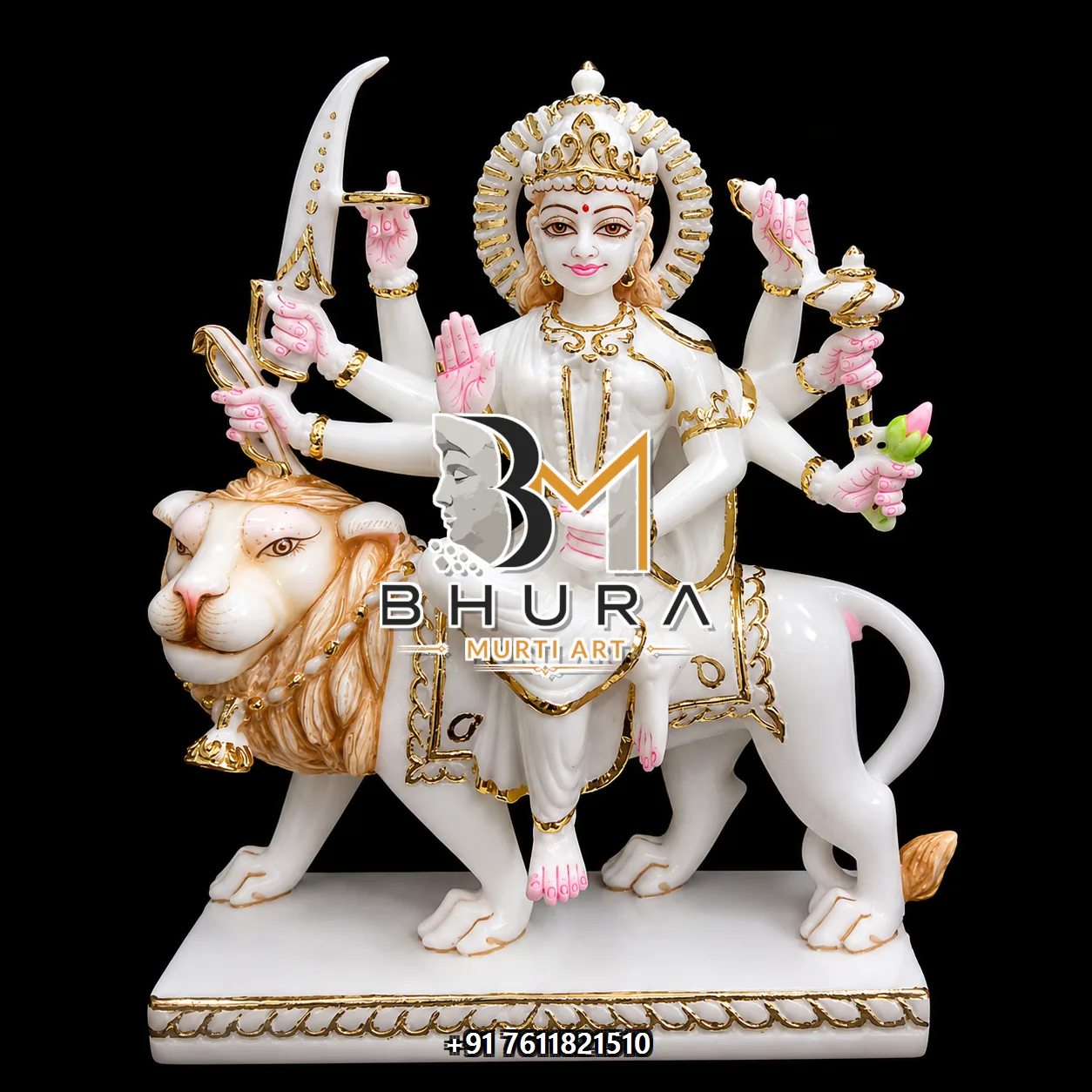 Durga Maa Shwet Marble Classic Collection - design variant 4