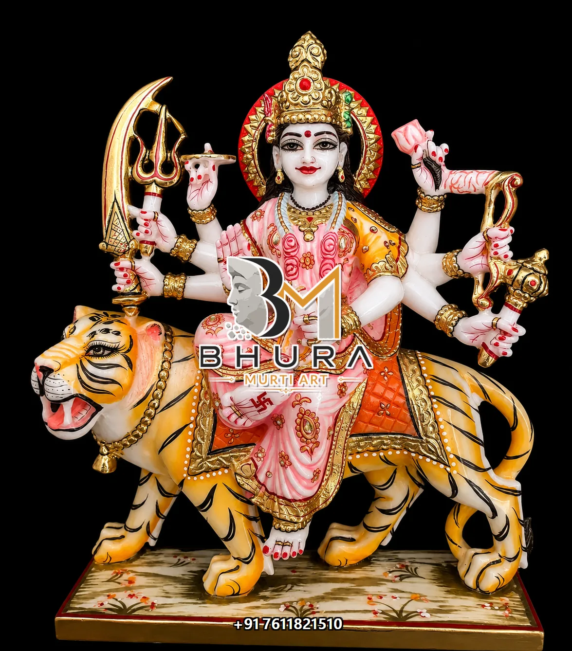 Durga Maa Tiger Vahan Variant Collection - design variant 2