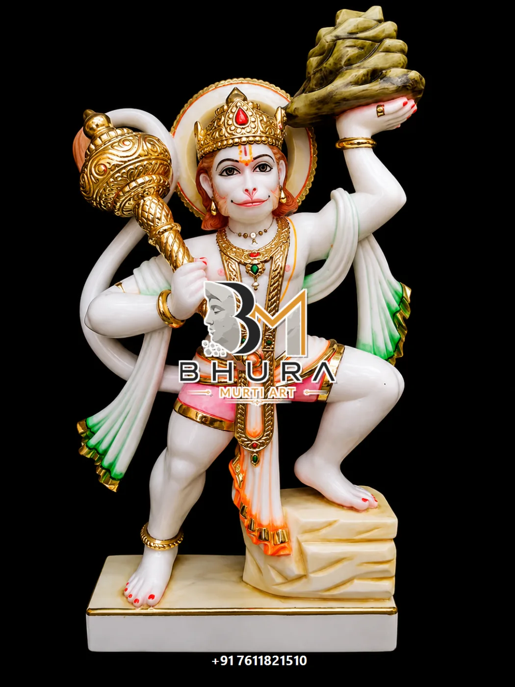 Hanuman Sanjeevani Mountain Royal Collection - design variant 2