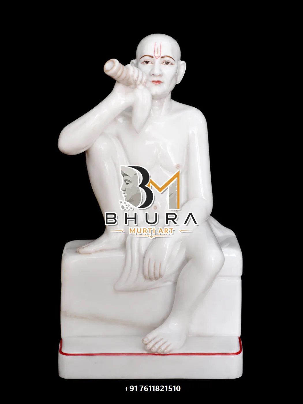 Historical Saint Marble Statue Collection - handcrafted design variant 5