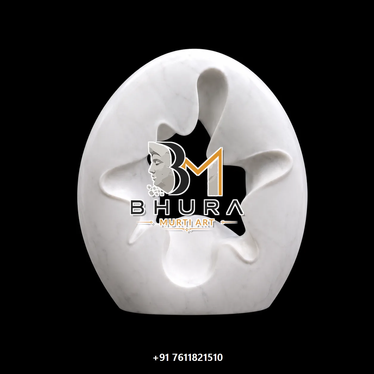 Contemporary Modern Art Marble Sculpture Collection - handcrafted design view 5