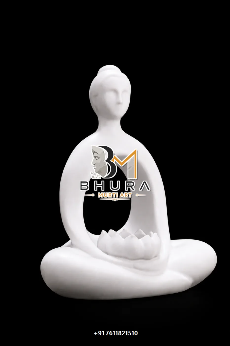 Abstract Decorative Stone Statue Collection - handcrafted design view 2