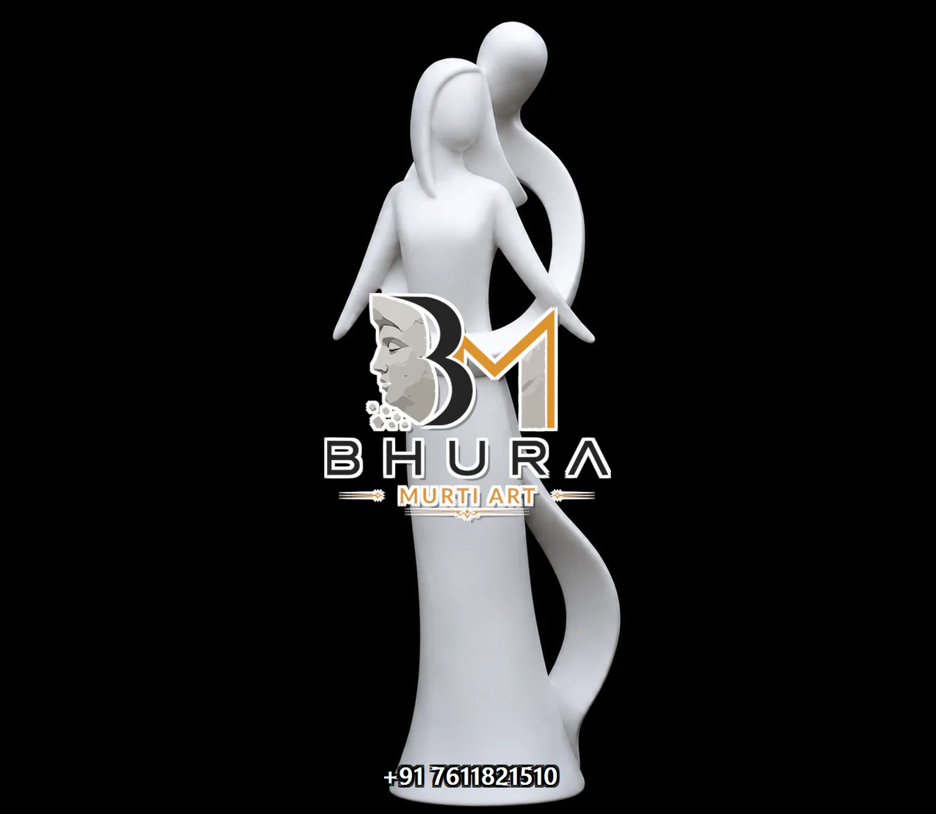 Creative Marble Art Sculpture Collection - handcrafted design view 4
