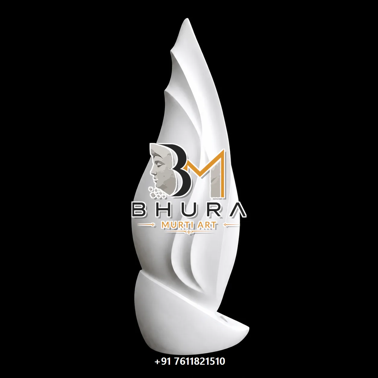 Creative Marble Art Sculpture Collection - handcrafted design view 5