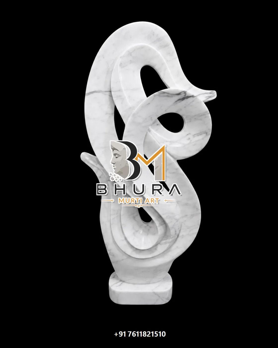 Luxury Modern Decor Statue Collection - handcrafted design view 3