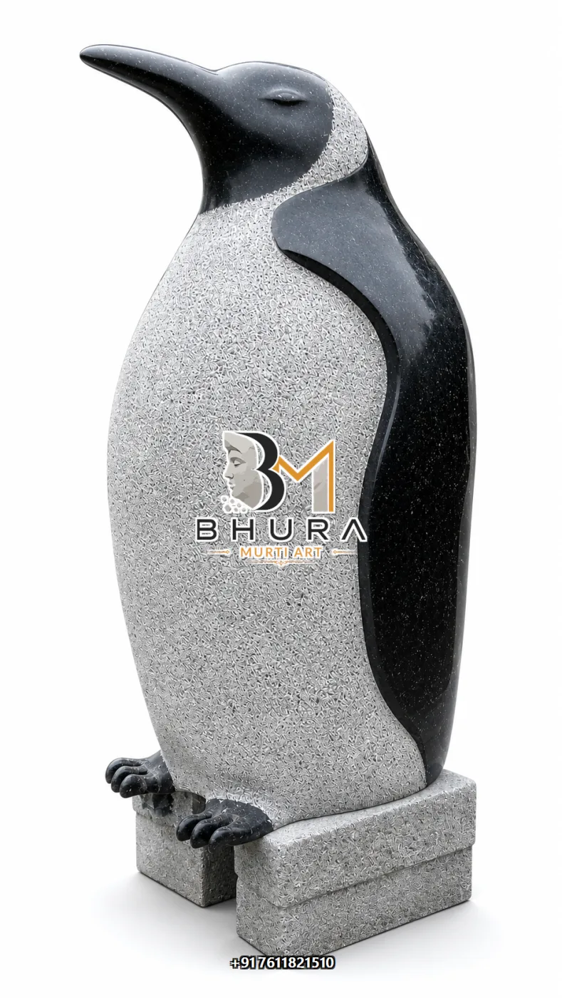 Contemporary Hand-Carved Art Statue Collection - handcrafted design view 2