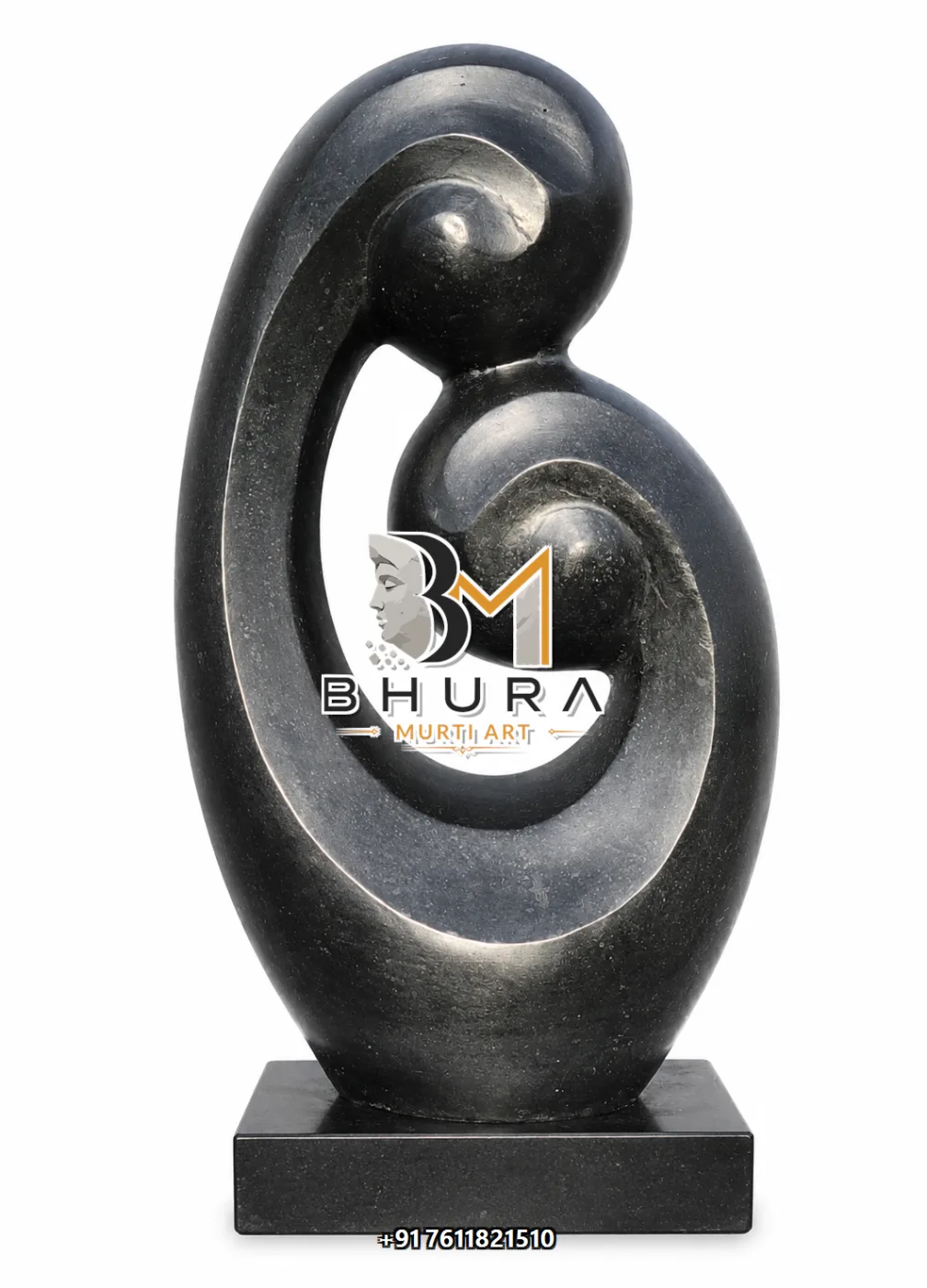 Modern Marble Decor Sculpture Collection - handcrafted design view 3
