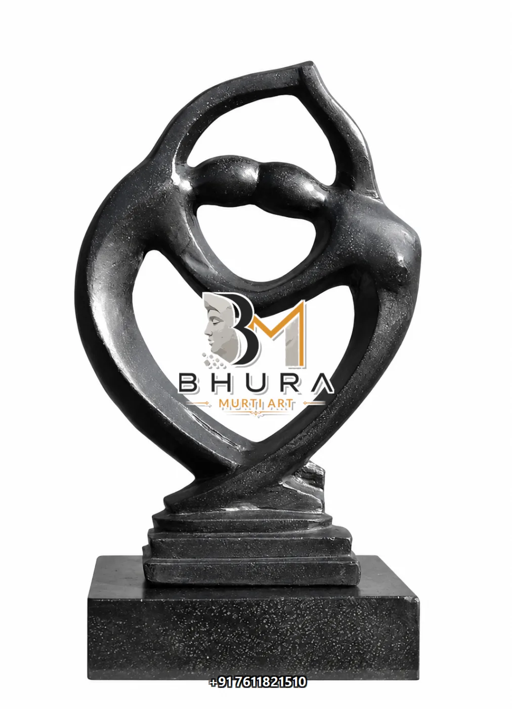 Modern Marble Decor Sculpture Collection - handcrafted design view 5