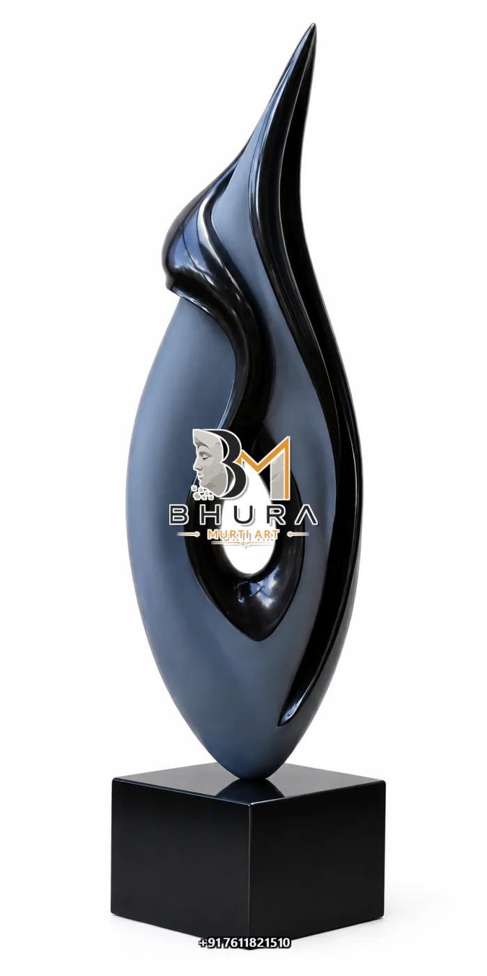 Hand-Finished Contemporary Statue Collection - handcrafted design view 2