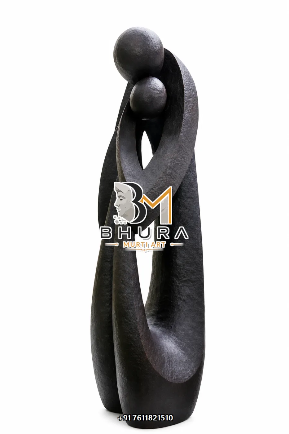 Hand-Finished Contemporary Statue Collection - handcrafted design view 3