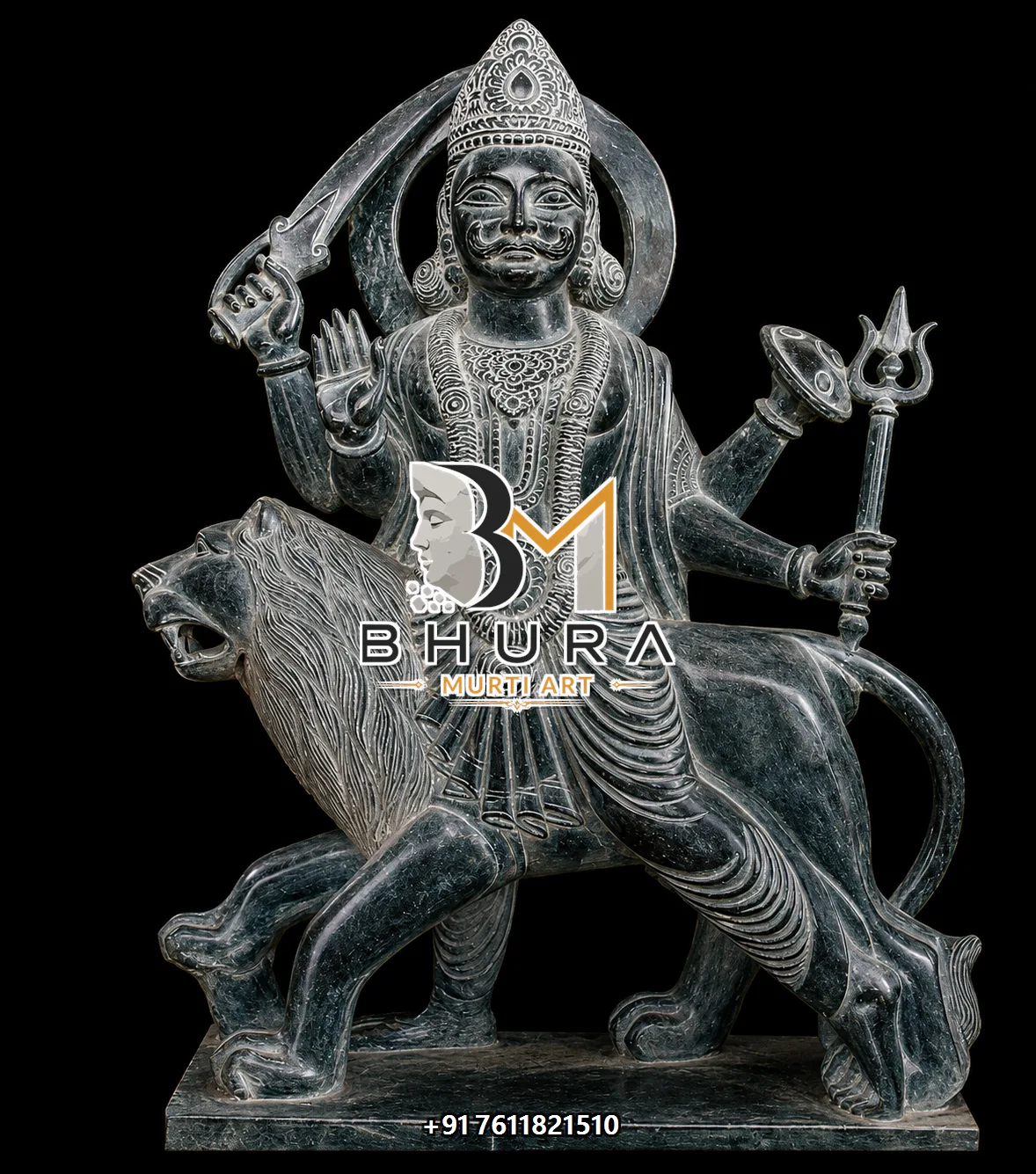 Vedic Navgraha Marble Statue Collection - handcrafted marble design view 3