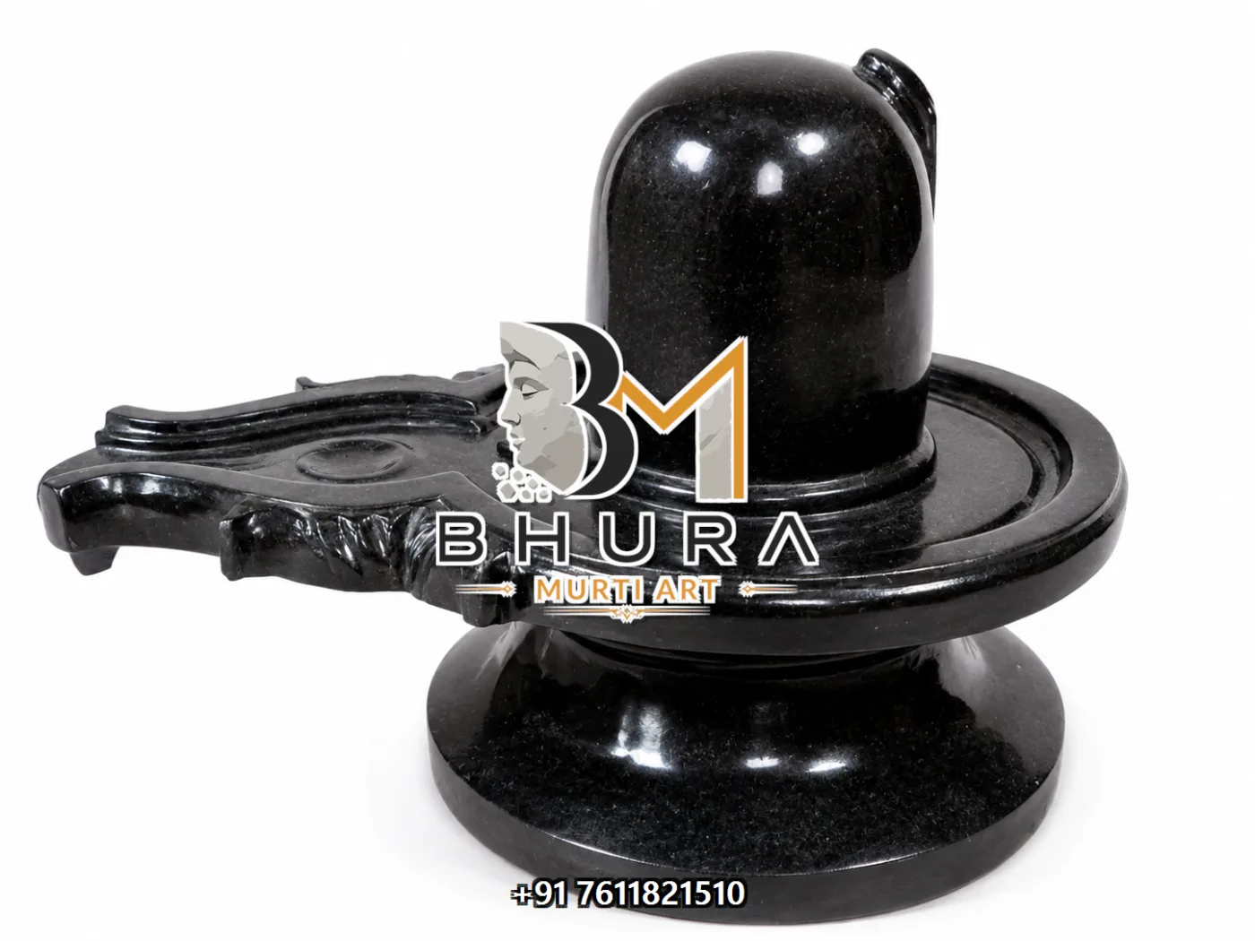 Handcrafted Shivlingam Marble Statue Collection - handcrafted marble design view 3