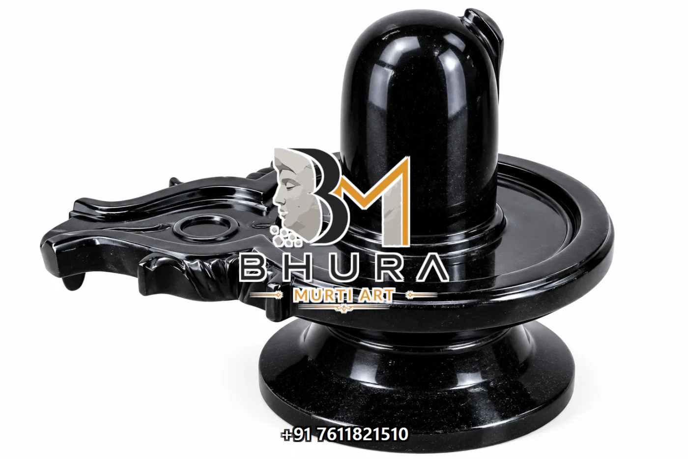 Handcrafted Shivlingam Marble Statue Collection - handcrafted marble design view 5