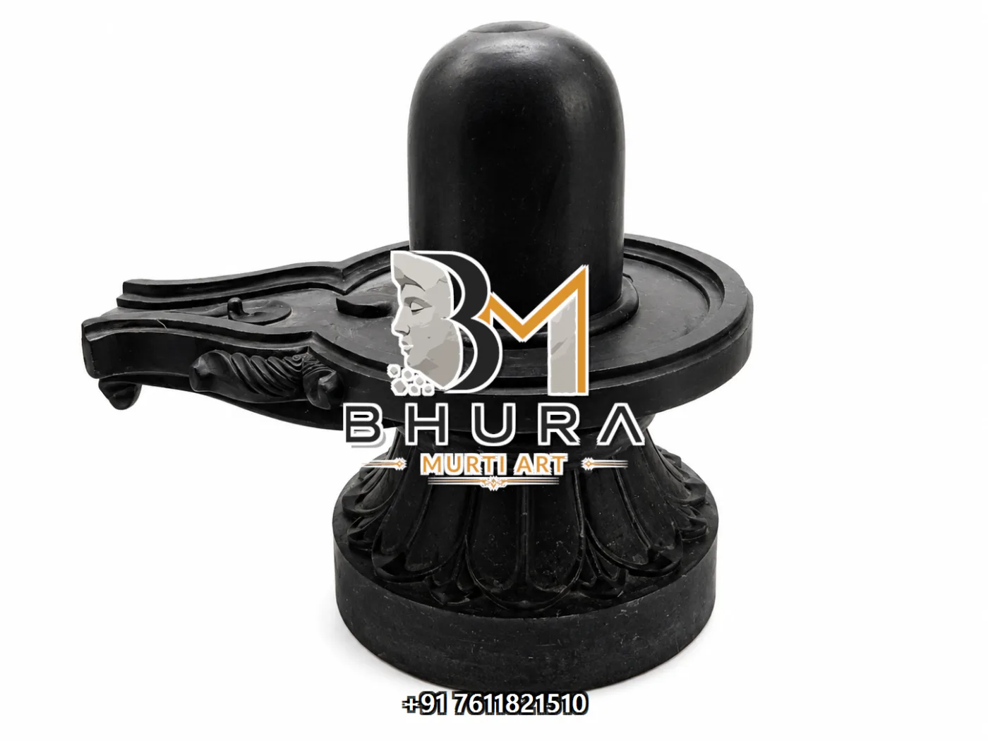 Traditional Shiva Lingam Jaladhari Collection - handcrafted marble design view 5