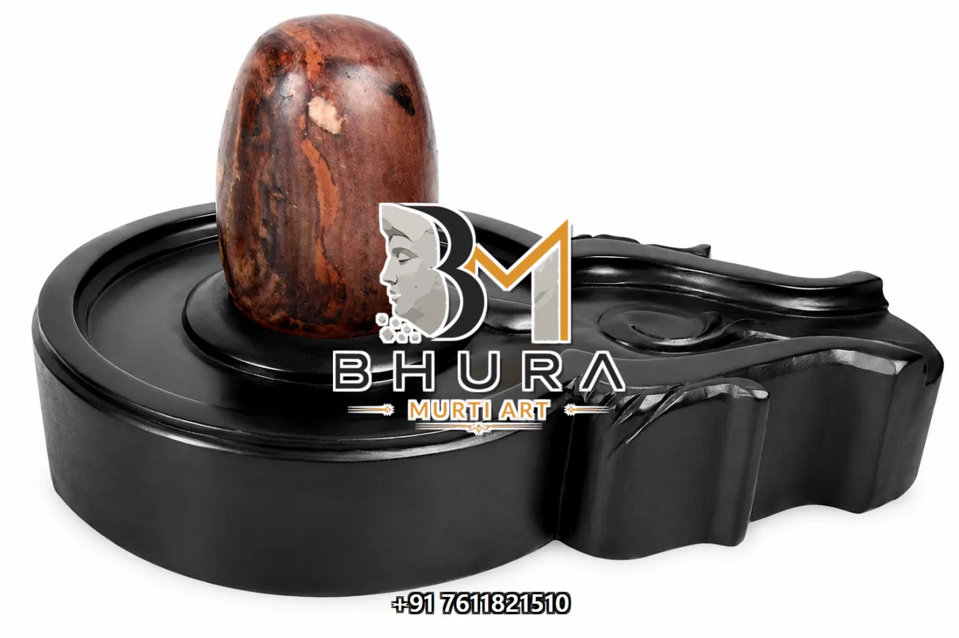 Spiritual Shiva Lingam Marble Statue Collection - handcrafted marble design view 2